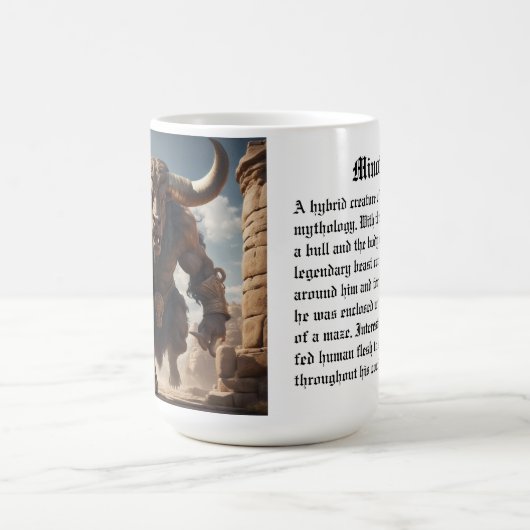 Minotaur Coffee Mok (Center)