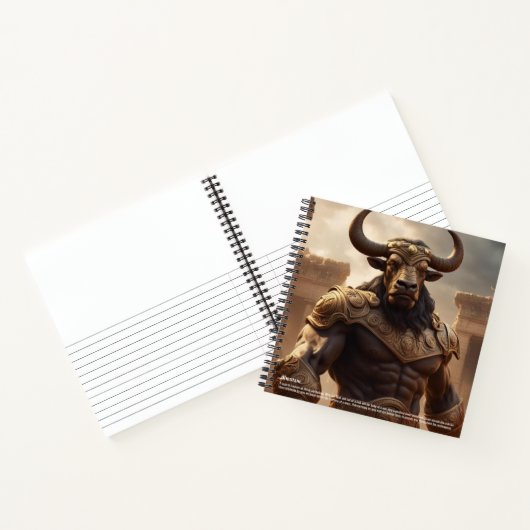 Minotaur Hardcover Notitieboek (Binnen)