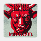 Minotaur Myth Ornament (Achterkant)
