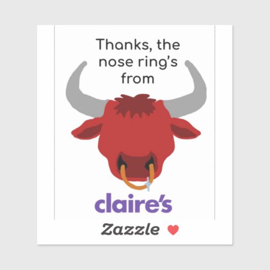 Minotaur Sticker (Vel)