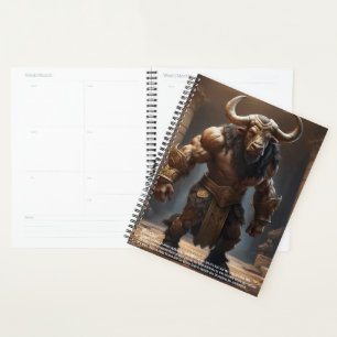 Minotaurenkalender Planner