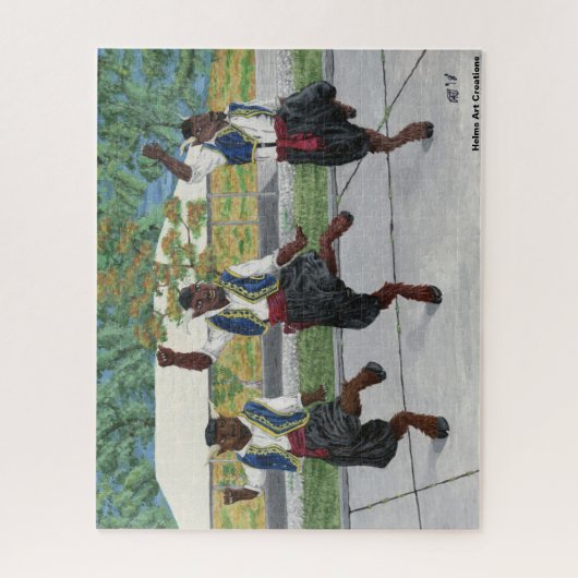 Minotaures grecques Dansant Grand Puzzle d'art Ima (Vertical)