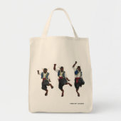 Minotaurus danst Canvas tas (Voorkant)