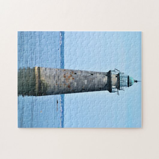 Minots Ledge Lighthouse Mass. Jigzaag Puzzle Legpuzzel (Horizontaal)