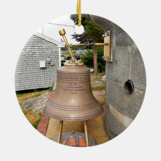 Minots Ledge Lighthouse Massachusetts Ornement (Dos)