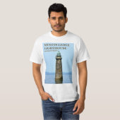 Minots Ledge Lighthouse, T-Shirt Massachusetts (Devant entier)