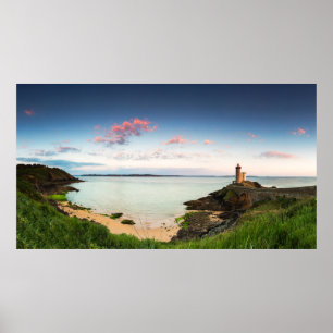 Minou Lighthouse Frankrijk Brittany Finistere Poster