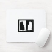 Minous sur un tapis de souris (Avec souris)