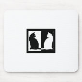 Minous sur un tapis de souris (Devant)