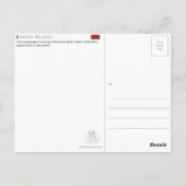 Minsk, Wit-Rusland Reisansichtkaart Briefkaart (Achterkant)