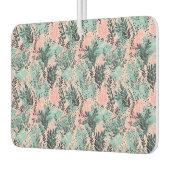 Mint and Pink Forest Pattern Luchtverfrisser (Links)