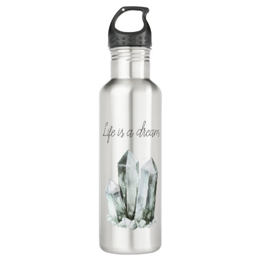 Mint Aqua Crystals Dream Waterfles (Voorkant)