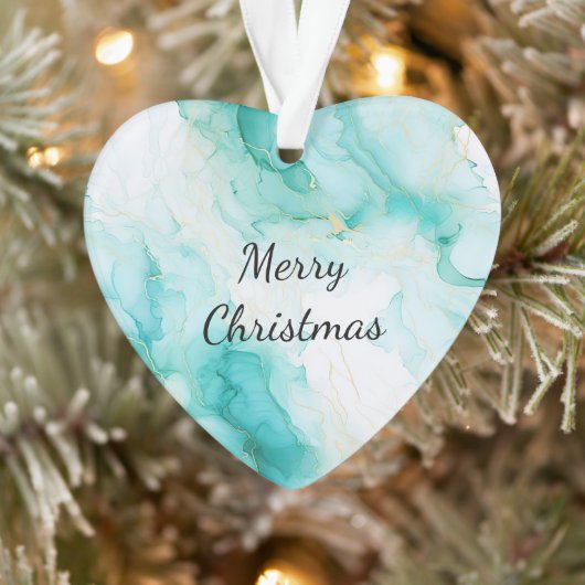 Mint Aqua Pearl Marbre or (Arbre)