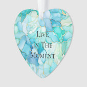 Mint Aqua Pearl Marbre or (devant)