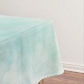 Mint Aqua Tie Dye Tafelkleed (Voorbeeld)