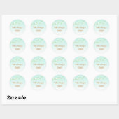 Mint Baby's Breath Ready to Pop Stickers (Feuille)