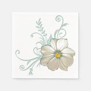 MINT BISQUE STIPPEN STREPEN PAPIEREN SERVETTEN