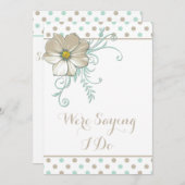 MINT BISQUE STIPPEN STRIPES Weddenschap Kaart (Voorkant / Achterkant)