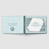 Mint Blue Pine Green Succulents Gastenboek (Volledig)