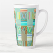 Mint Bohême Latte Mug (Droite)