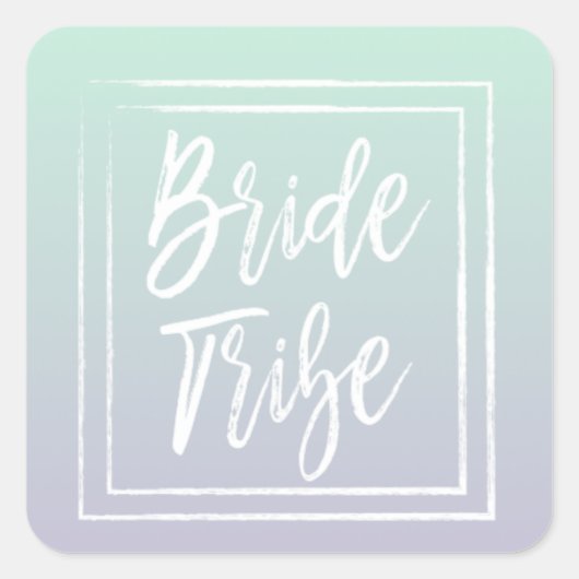 Mint Bride Tribe Sticker (Voorkant)