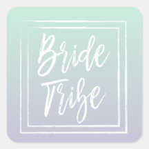 Mint Bride Tribe Sticker