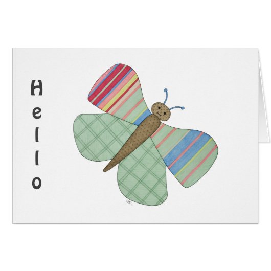 Mint Butterfly (Voorkant Horizontaal)