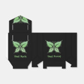 Mint Butterfly Bedankdoosjes (Uitgevouwen)