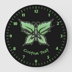 Mint Butterfly Grote Klok