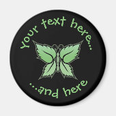 Mint Butterfly Magneet (Voorkant)