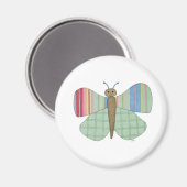 Mint Butterfly Magnet Magneet (Voorkant / Achterkant)