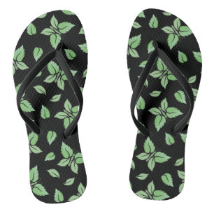 Mint Butterfly Patroon Teenslippers
