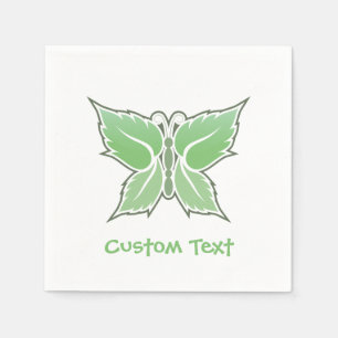 Mint Butterfly Servet