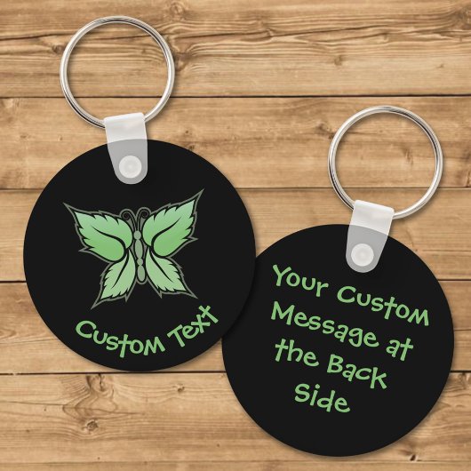 Mint Butterfly Sleutelhanger