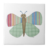 Mint Butterfly Tile Tegeltje (Voorkant)
