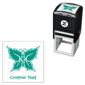 Mint Butterfly Zelfinktende Stempel (In situ)