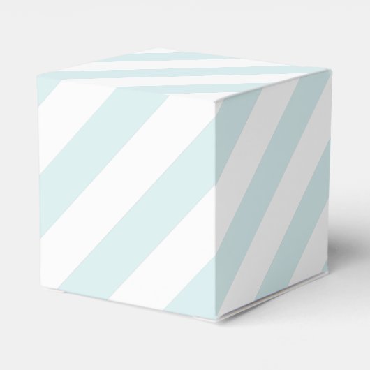 Mint Carrousel Paard Verjaardagsfeest Bedankdoosjes (Achterkant)