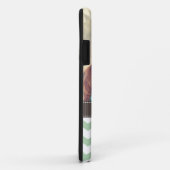 Mint Chevron Stripes Case-Mate iPhone Case (Achterkant/rechts)
