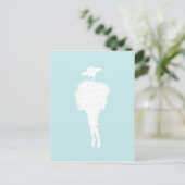 Mint Chic Briefkaart (Staand voorkant)