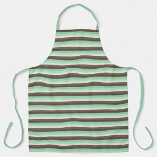 Mint Chocolade Chip Kleurblok Strepen Schort