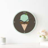 Mint Chocolade Ice Cream Cone Grote Klok (Huis)