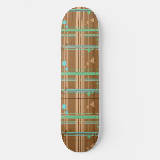 Mint Chocolade Skateboard (Voorkant)