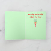 Mint Chocolate Chip Ice Cream Vaderdag Kaart (Binnen)