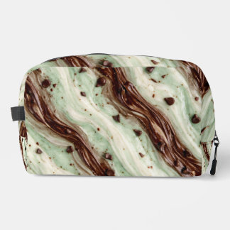 Mint Chocolate Chip Milkshake Marble Design Toilettasje
