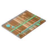 Mint Chocolate Geometry Notitieboek (Linkerzijde)