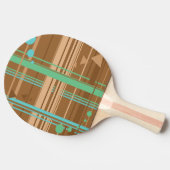 Mint Chocolate Geometry Tafeltennisbatje (Zijkant)