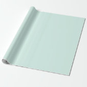 Mint Cloud Cadeaupapier (Uitgerold)