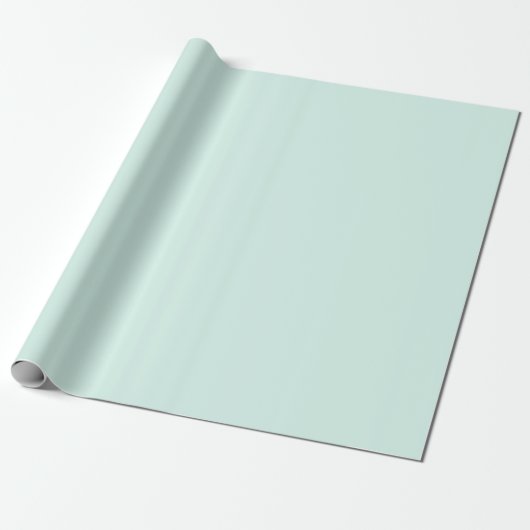 Mint Cloud Cadeaupapier (Uitgerold)