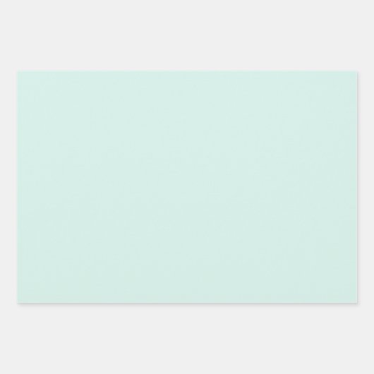 Mint Cloud Inpakpapier Vel (Voorkant 2)