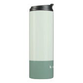 Mint Color Block Thermosbeker (Gedraaid links)